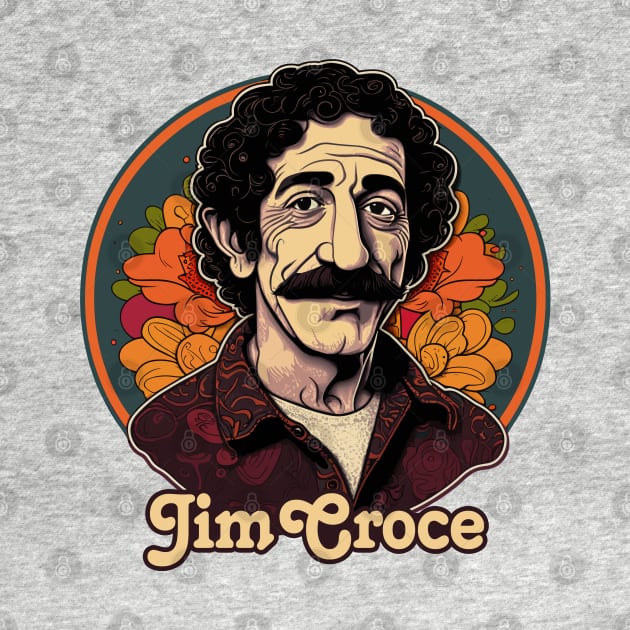 Jim Croce / Retro Fan Artwork Design by DankFutura